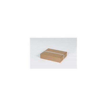 The Packaging Wholesalers Global Industrial‚Ñ¢ Flat Cardboard Corrugated Boxes, 20"L x 15"W x 6"H, Kraft BS201506